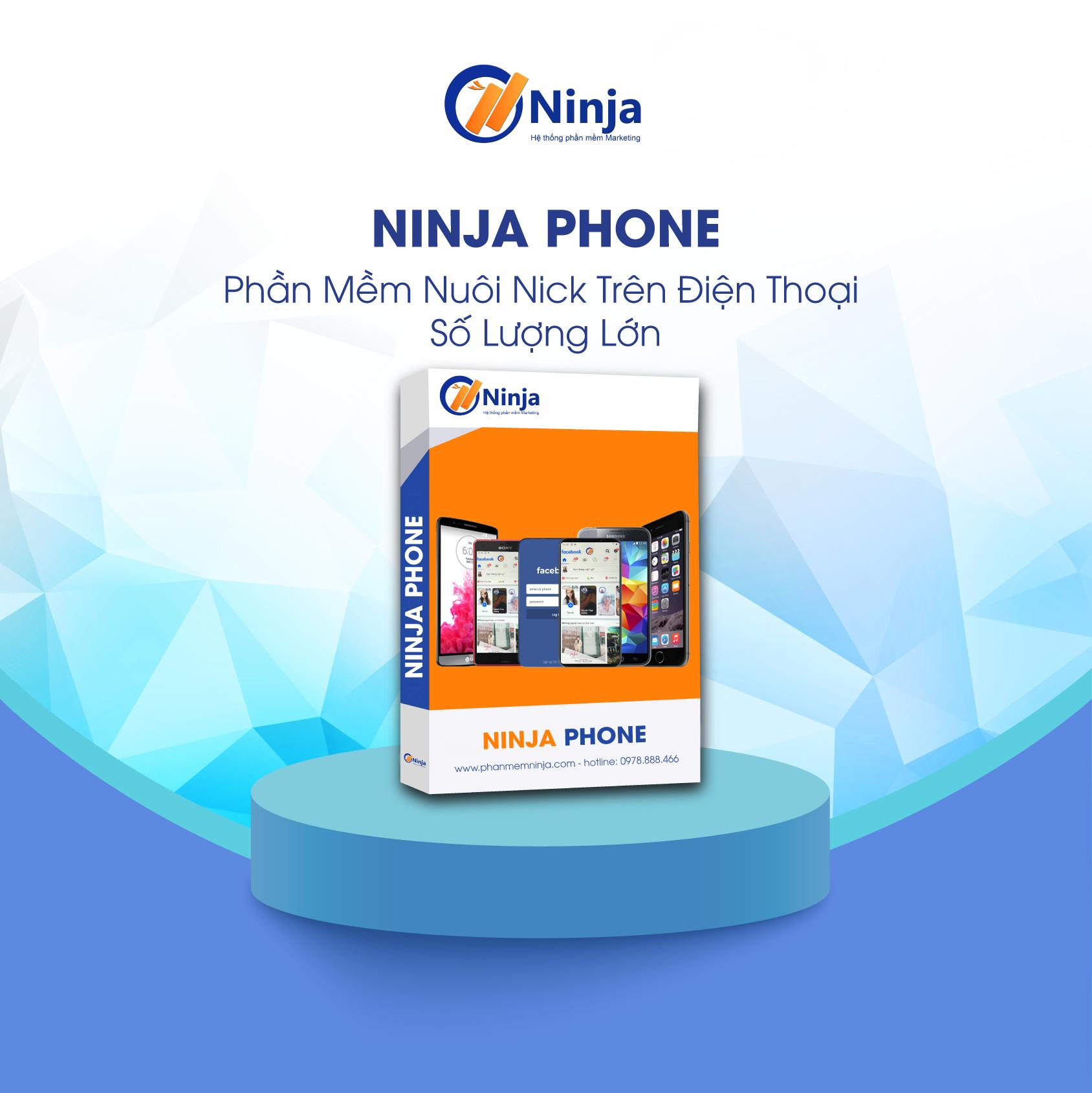 cách nuôi facebook để spam bằng Ninja Phone