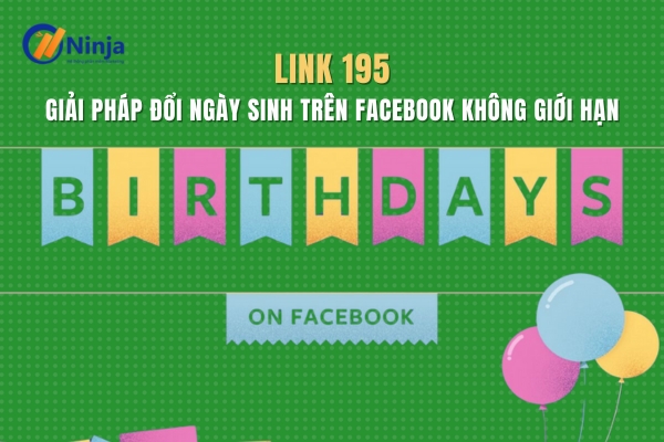 Link 195 - Cách đổi ngày sinh trên Facebook vượt giới hạn