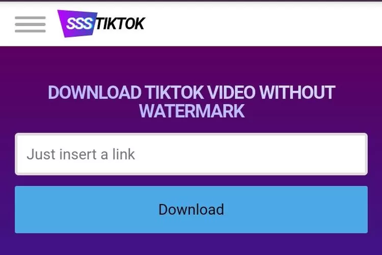 Tải video từ SSSTik